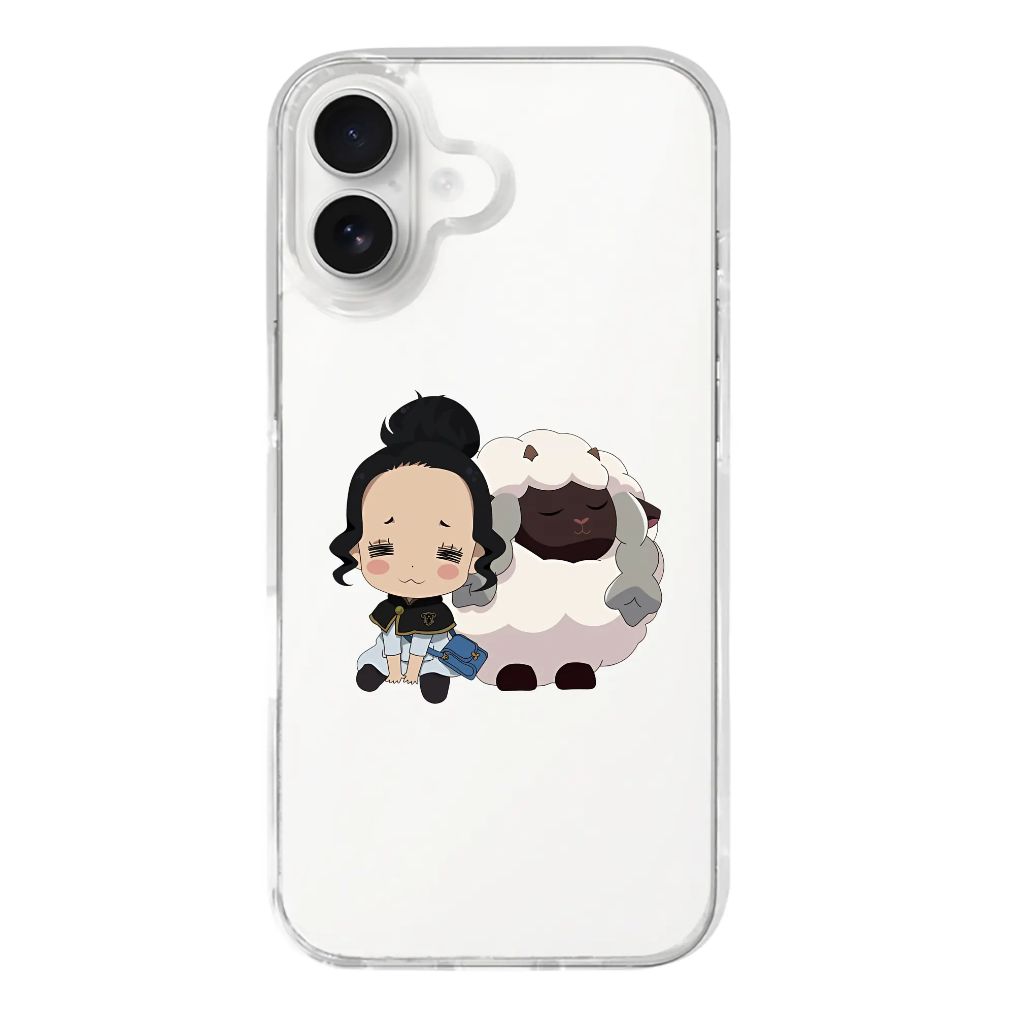 ブラッククローバー グッズ チャーミー・パピットソン - iPhone 17シリーズ 透明スマホケース – 薄型・耐衝撃・精密フィット保護カバー